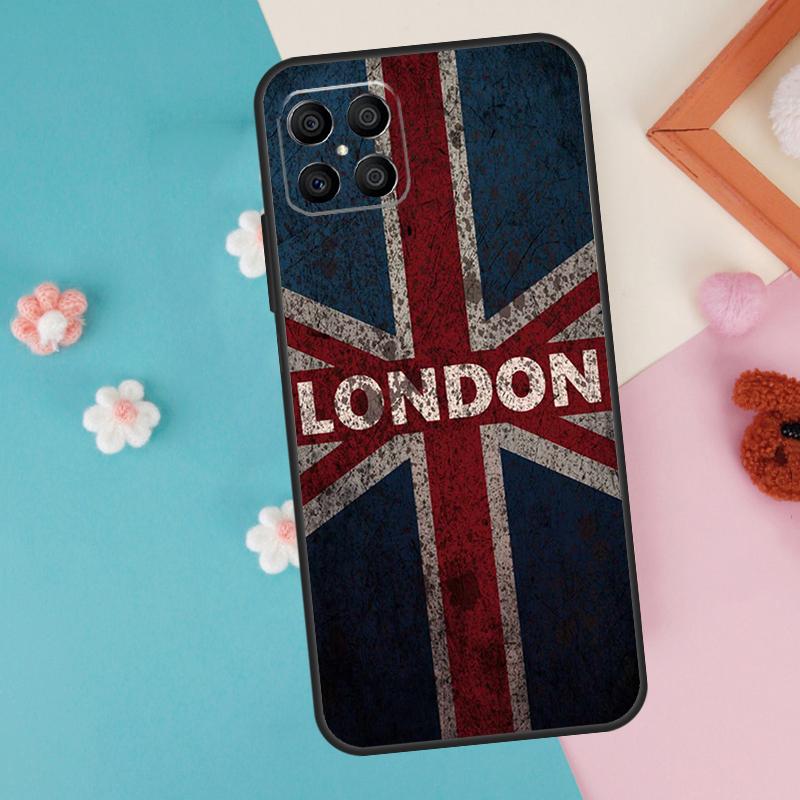 Лондонский Автобус Англия Биг Бен Чехол Для Honor 200 Pro 50 70 90 X9a X8a X8 X9 X8b X9c X9b Honor Magic 7 Pro 5 6 Lite Чехол
