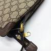 [Pre-Owned] Ophidia Logo Stripe Web Canvas And Leather Accordion Shoulder Bag - Very Good #11X2S4C