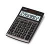 Casio Authentic Practical Calculator 12 Digits Day Time Calculation Just Type Greige Brown Compliant with Green Purchasing Law Eco Mark Certified &