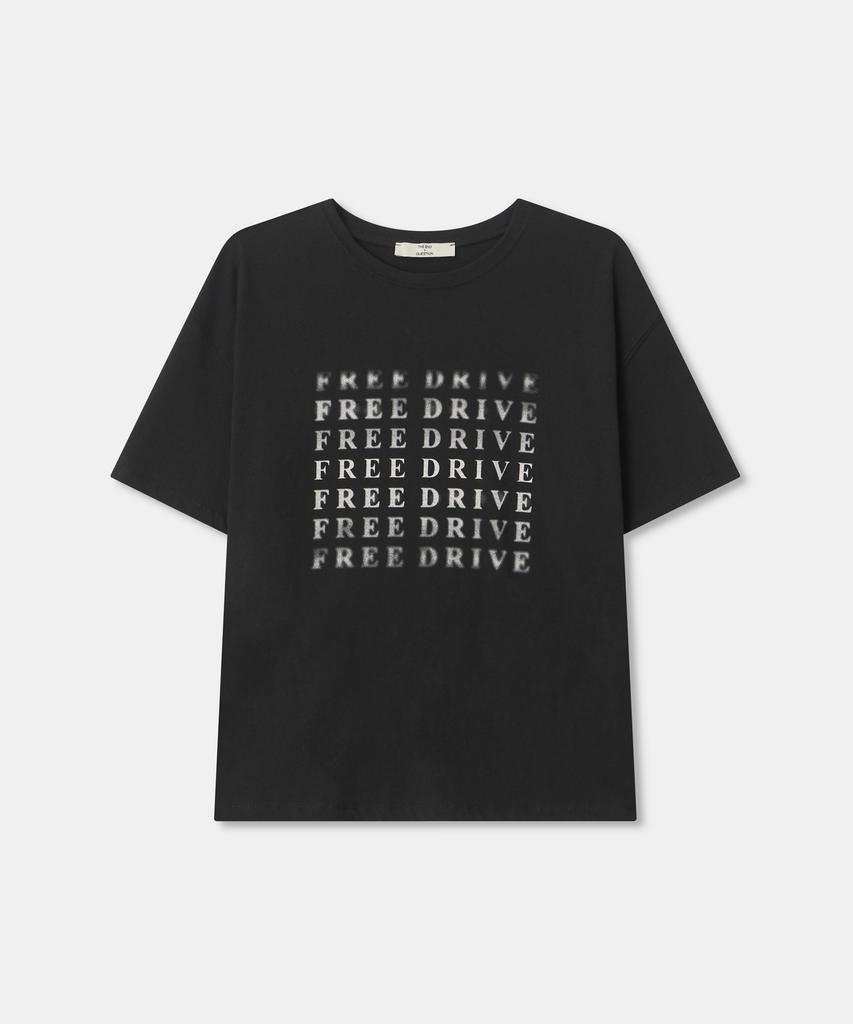 Футболка Diaendeukweseucheon Freedrive Print / Черная