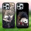 Чехол для телефона Hollow Knight S-Silksong для iPhone 17,16,15,14,13,12,11,Pro,XS,Max,Plus,Mini,SE4,E Черный Матовый Ударопрочный Чехол