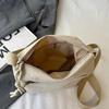 Casual Lightweight Shoulder Bag Korean Style Underarm Tote Bag Nylon Crossbody Bag  Shopping