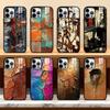 R-Ретро Индустриальный Стиль Ржавый Чехол Для Телефона Для iPhone 14,16,15,13,17,12,Plus,Pro,Max Магнитный Для Magsafe Матовый Чехол