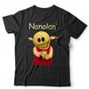 Футболка Nanalan Mona Унисекс и Детская Милая Забавная Мультяшная Мем Peepo