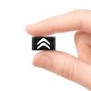 DBGO4 2/5/10Pcs Carbon Fiber Steering Wheel Car Logo Emblem 3D Stickers For Citroen C1 C2 C3 C4 C5 C6 C8 C4L DS3 DS4 DS5LS DS6