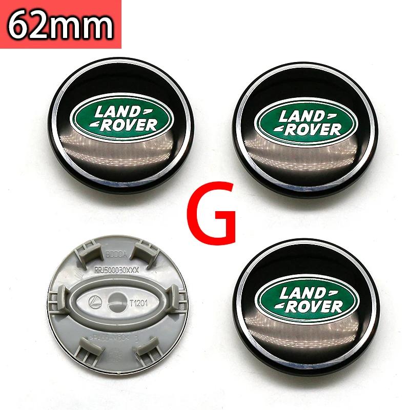 АБС 62 мм Колпачки ступицы колеса автомобиля Для Land Rover Range Rover Discovery 4 Freelander 2 Velar Defender L322 Evoque L405 SVR