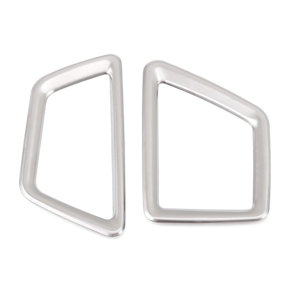 Car Front Air Conditioner Outlet Decoration Cover Car Styling Fit For 2017 2018 Peugeot 5008 3008 GT