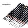 Art Supplies Charcoal Pencils Graphite Mixed Drawing Pencil Set  Details Processing