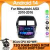 Car Multimedia Player For Mitsubishi ASX 2010-2016 Car Radio Player Wireless Android Auto Intelligent System Mirror Link GPS