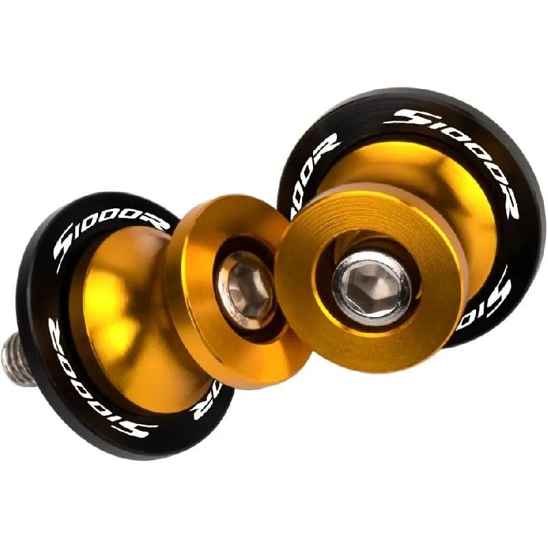 Motorcycle Swingarm Spools M8 For S1000RR 2008-2025 S1000R 2014-2025 CNC Aluminum Paddock Stand Bobbinsand Accessories