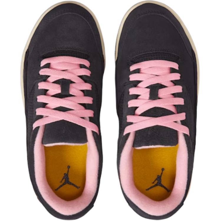 Jordan Flight Court Fashion Удобные Прочные Низкие Детские Баскетбольные Кроссовки Унисекс баскетбольные кроссовки Коричневые Розовые HF3333012