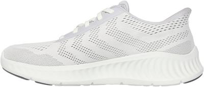 Кроссовки GO WALK NOW-PAYTON - белая светло-серая обувь для тренировок на слипонах