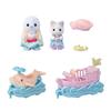 Sylvanian Families Amusement Park [Amusement Park Vehicle Set - Boat & Dolphin] Co-80 ST Mark Ages 3 and Up Toy Dollhouse Sylvanian Families Epoch