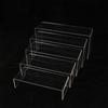 U-Shaped Clear Acrylic Display Riser Stand Jewelry Display Shelf Cupcake Stand Showcase Fixtures For Candy Dessert Figures