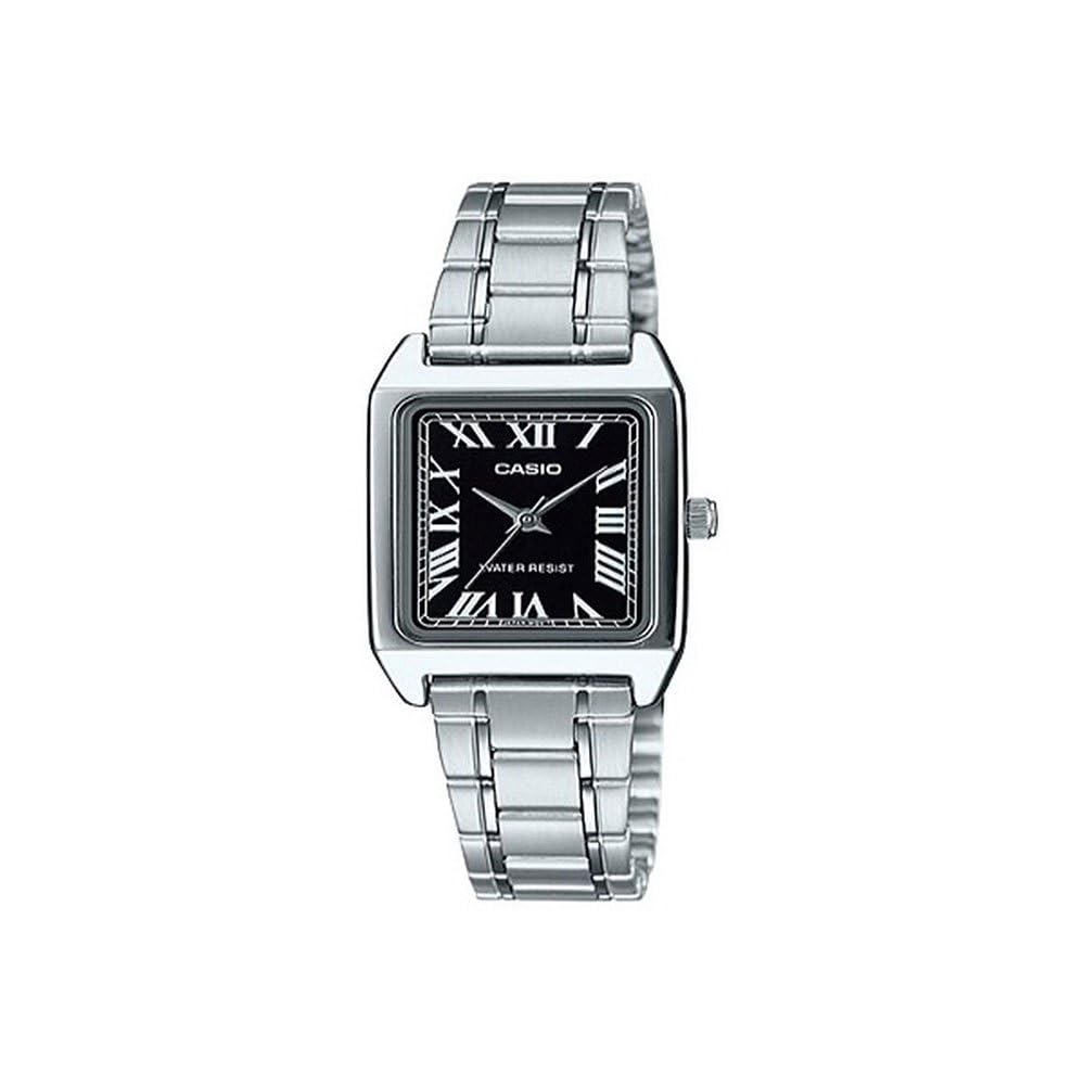 Casio LTP-V007D-1B Стандартные черные женские аналоговые деловые кварцевые часы (Доставка по всему миру)