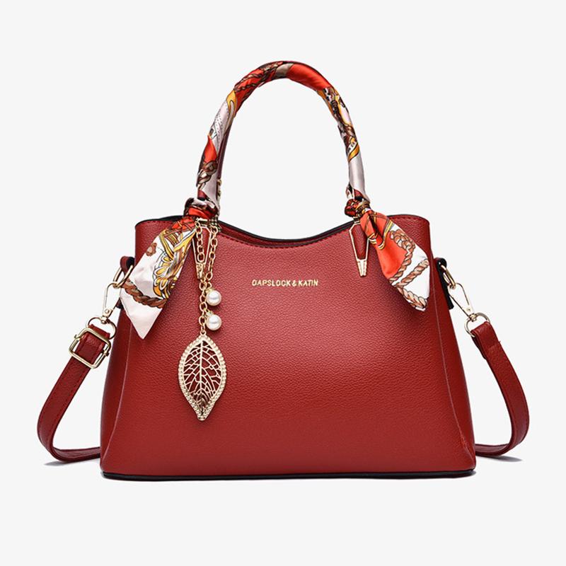 2025 Новая свадебная сумка Красная сумка-тоут через плечо Свадебная сумка Элегантная женская сумка на одно плечо для переноски вручную