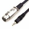 Rosebe Microphone Cable, XLR Conversion Cable, 3.5mm To XLR Female Stereo Mini Plug To Standard Plug Balanced Audio Cable, 15cm, 1m, 1.5m, 3m, 3.5mm X