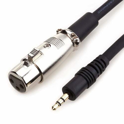 Rosebe Microphone Cable, XLR Conversion Cable, 3.5mm To XLR Female Stereo Mini Plug To Standard Plug Balanced Audio Cable, 15cm, 1m, 1.5m, 3m, 3.5mm X