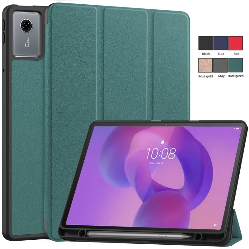 Чехол для Lenovo Idea Tab 11 TB336FU Чехол с держателем для стилуса Магнитная кожаная складная умная обложка Для Xiaoxin Pad 11 TB335FC Чехол