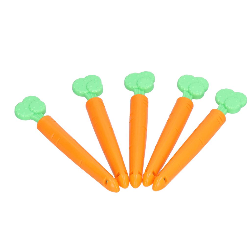 Уплотнительные зажимы с двойными канавками Магнитная адсорбция Простые и практичные зажимы для пакетов в виде моркови