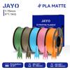 JAYO 5 катушек 3D PLA Матовый Филамент для 3D-принтера 1,75 мм+/-0,02 мм 100% Без пузырьков Нетоксичный Материалы для 3D-печати для 3D-принтера и ручки