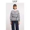 Женский жаккардовый вязаный кардиган LILY Fel Island