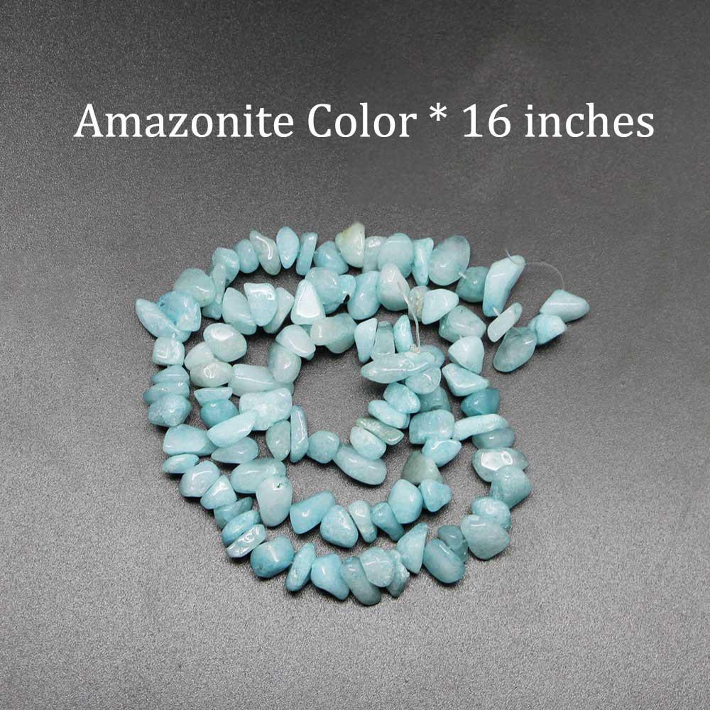 Natural 5mm Pink Crystal Chalcedony Gravel Beads for DIY Jewelry Making