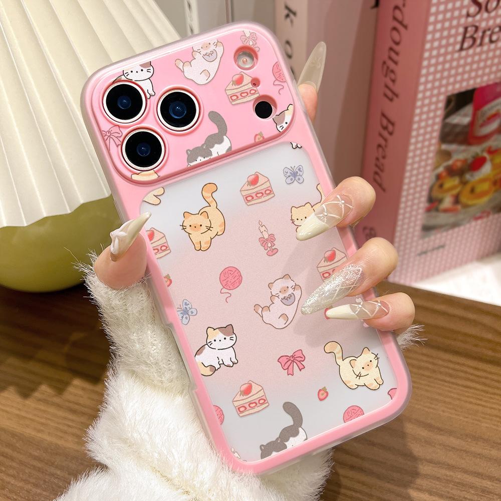 Мультяшные милые зверушки подходят для чехла-книжки 2-в-1 для iPhone17promax, Apple 16 нишевое 15 поколение