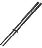 Yamazaki Jitsugyo Silicone Chopsticks Black X X H30cm Tower with Chopstick Keeper Chopsticks Heat Resistant 4275 Approx. W0.8 D0.8