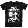 Meat Puppets Бестселлер Рок Альтернативная Музыка Подарок Черная Футболка T Shirt 356