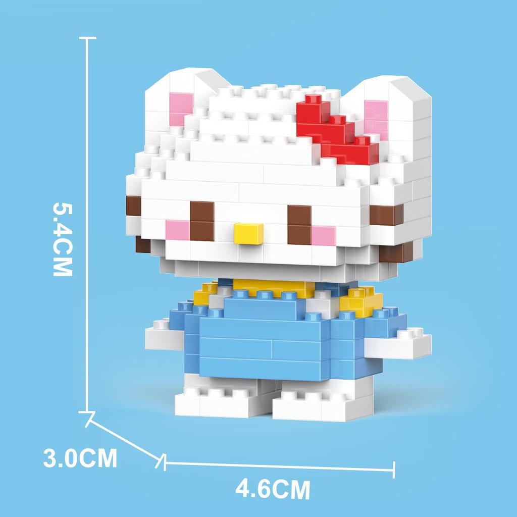 LEGO-Compatible Mini Building Blocks: Cartoon Figurines & Educational Toys