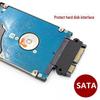 SATA 7+15 Pin Male To Female Adapter Card for Hard Disk Interface Protection