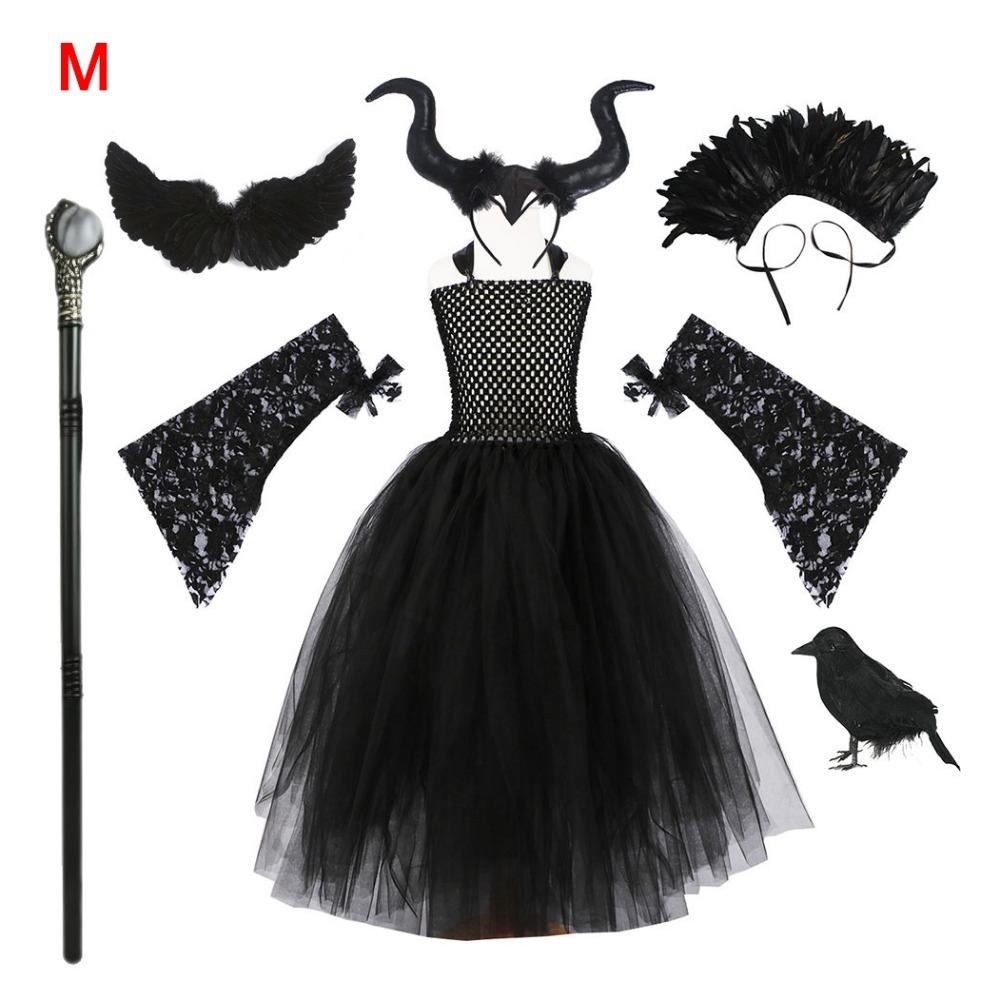 Black Mesh Halloween Costume Dress Wings Shawl Black Mesh Princess Dress Cosplay Event