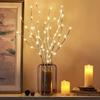 White Birch Branch Light LED Festive Lights Battery Operated For Christmas Party Wedding Decoration Twig Outdoor Lights