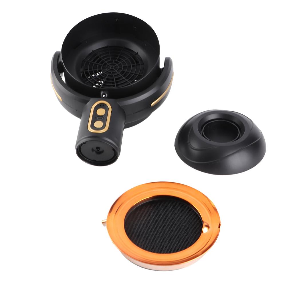 Портативная вытяжка с перезаряжаемым отрицательным ионным аккумулятором, настольная вытяжка с 2-скоростным съемным фильтром, масляным фильтром