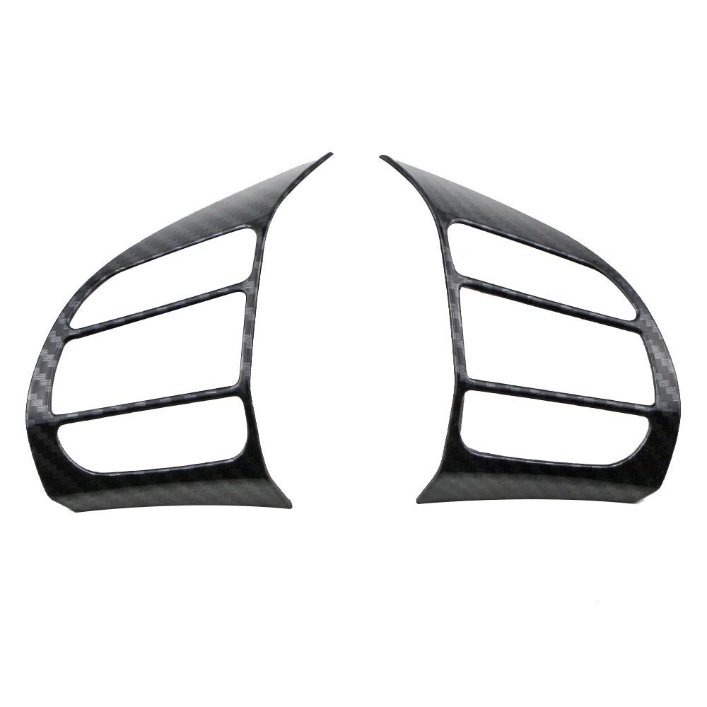 2 шт., крышка рулевого колеса автомобиля, накладка, наклейка для Hyundai Kauai Kona 2017 2018 SUV Car