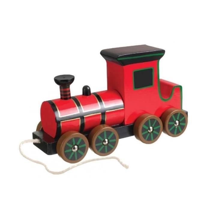Orange Tree Toys Jouet A Tirer Train A Vapeur