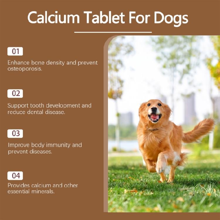 For Supplements Calciums Dogs Dog 80 Tablets With Natural Milk Extracts Chewable Calciums Supplements For Dog