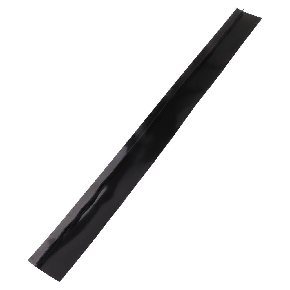 2 PCS Black Kitchen Gap Filler Strip T Shaped Stove Gap Filler Kitchen Stovetop Cooktop