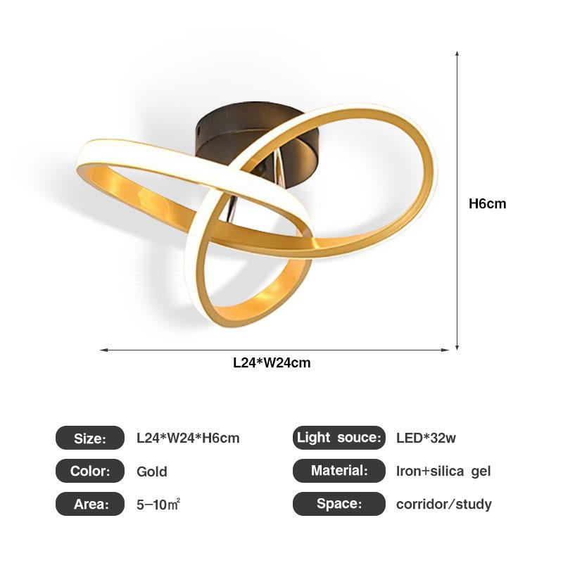 Скандинавские черно-белые светодиодные потолочные светильники, люстры для коридора, балкона, интерьер, светодиодный потолочный светильник, декор для дома AC85-265V