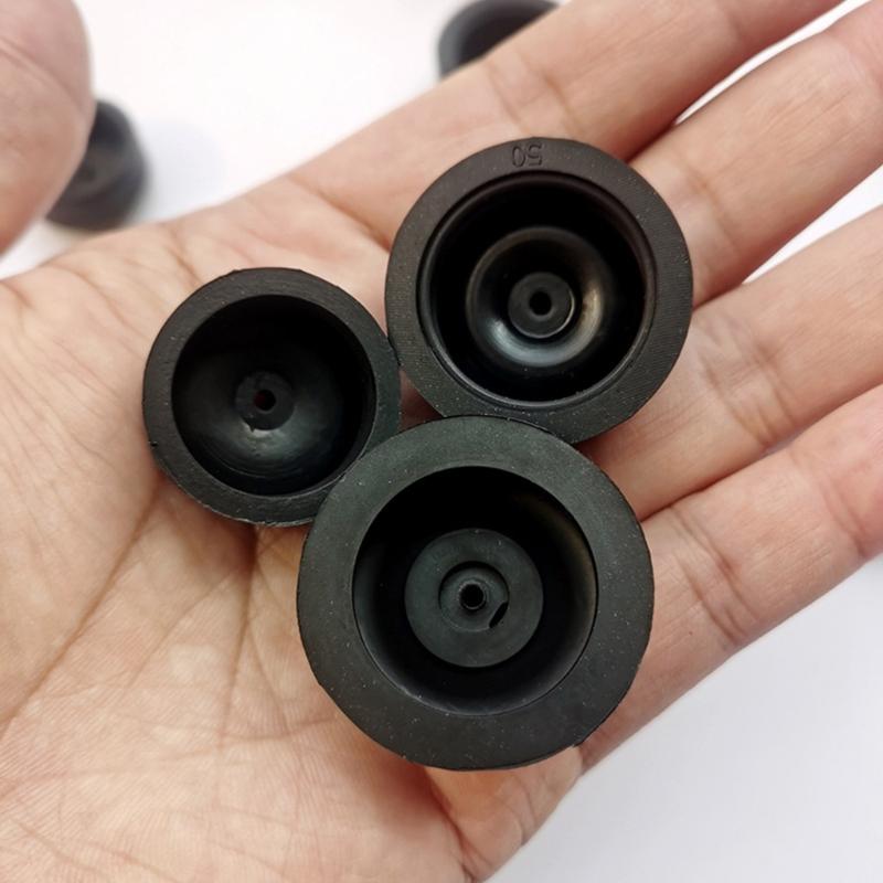 6 шт. Наборы для замены диафрагмы воздушных насосов Мягкая резина Силиконовая чашка Части Аксессуары Для аквариумных систем воздушных насосов