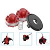 Запчасти для газонокосилки Einhell CE-CT 36/30 Li E-Solo/Agillo 36/255 BL/Agillo 18/200 3 катушки + колпачок + пружина