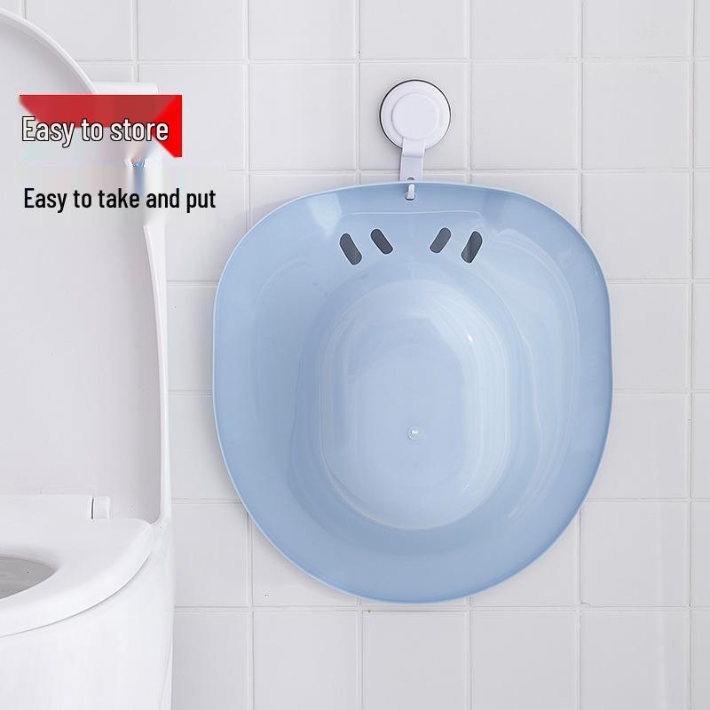 Прозрачный женский биде-раковина - Конструкция без приседания для легкого мытья нижней части тела