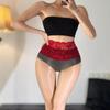 Сексуальные женские колготки с кружевной вставкой на талии, пэчворк, 0.01D, ультратонкие, блестящие, эластичные, шелковистые, телесные, защитой от зацепок, для клуба, Ootd, модные