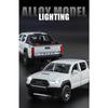 1/32 Toyota Tacoma Alloy Pickup Car Model Diecasts Metal Off-Road Vehicles Car Model High Simulation Sound and Light Childrens Toy Gift