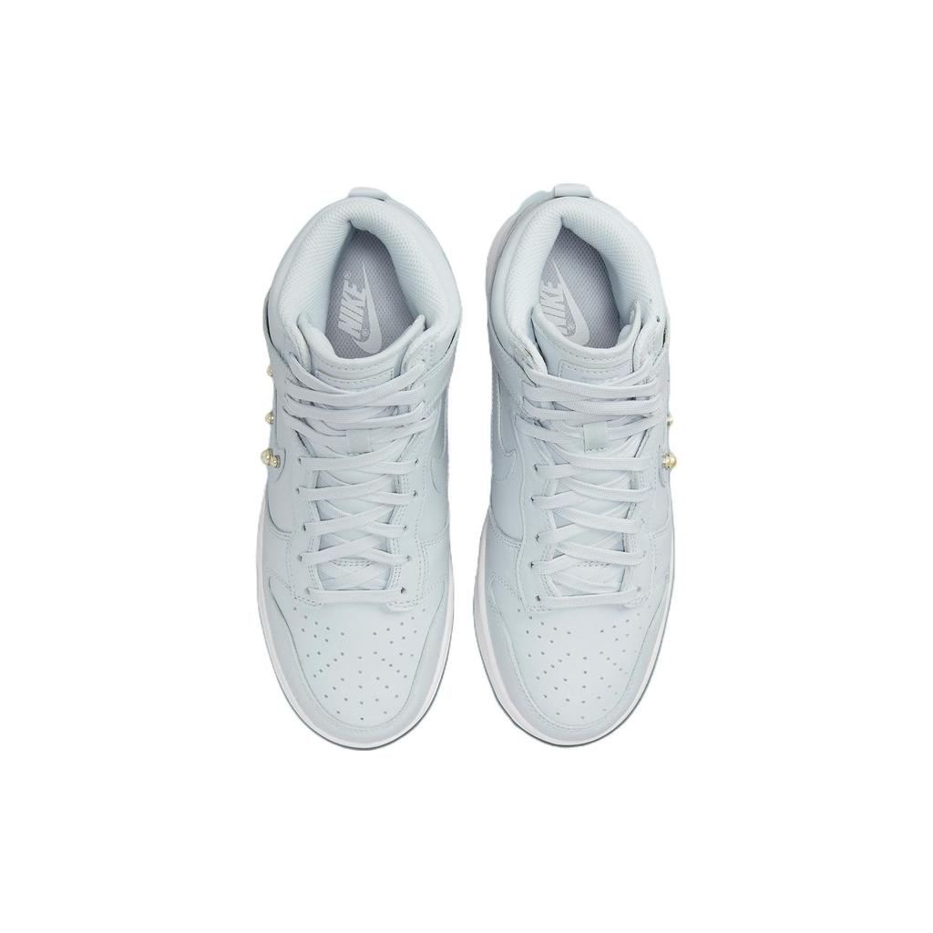 Nike Dunk High SE Dons Pearls Женские кроссовки Синий Чисто-платиновый Белый DR5488-001