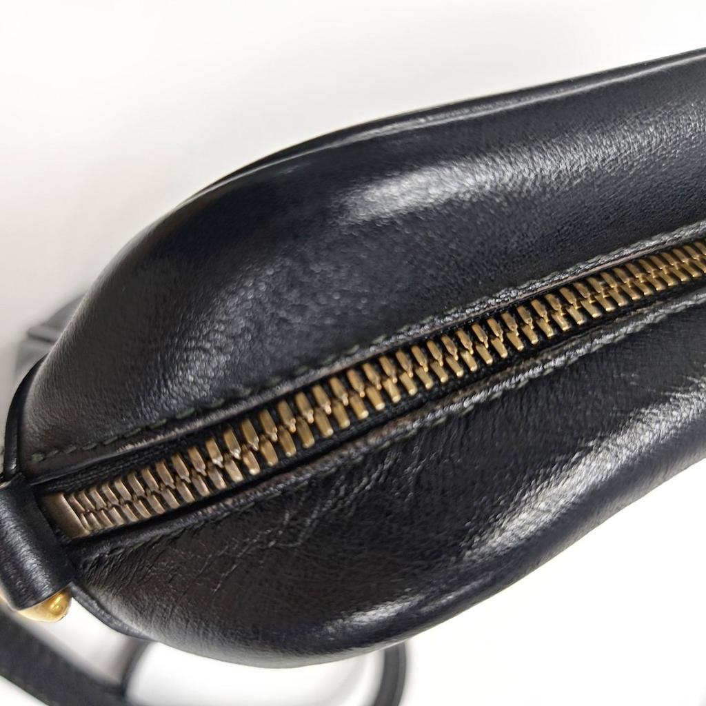 [Pre-Owned] Gucci GG Marmont Small Matelassé Shoulder Bag 'Black' - Good #H3A6KG