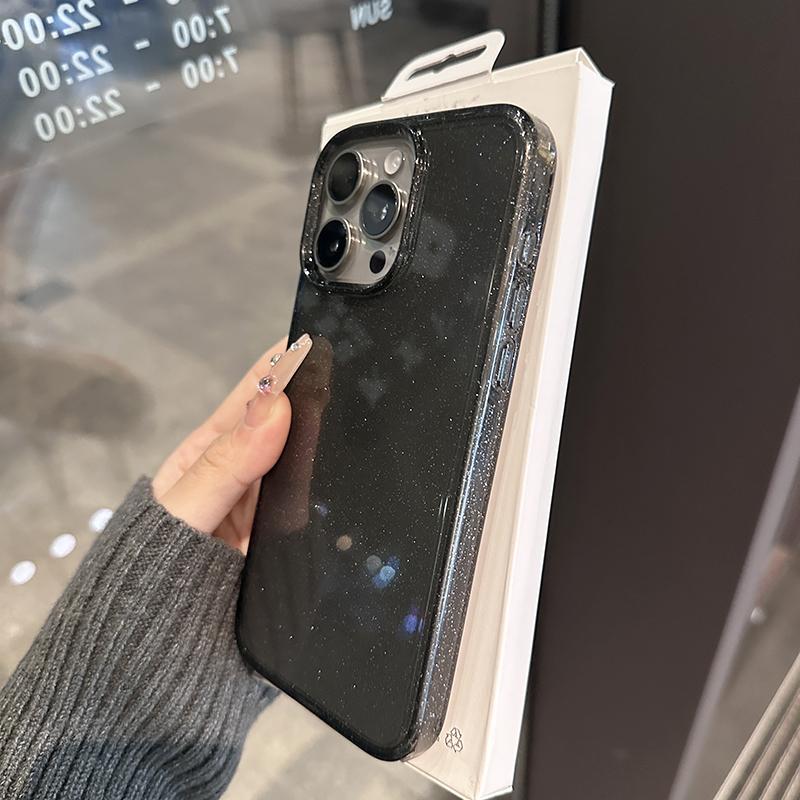 Роскошный Блестящий Силиконовый Чехол с Блестками для iPhone 15 14 Plus 13 11 12 Mini Pro Max X XS Max XR 7 8 Прозрачный Мягкий TPU Чехол Funda
