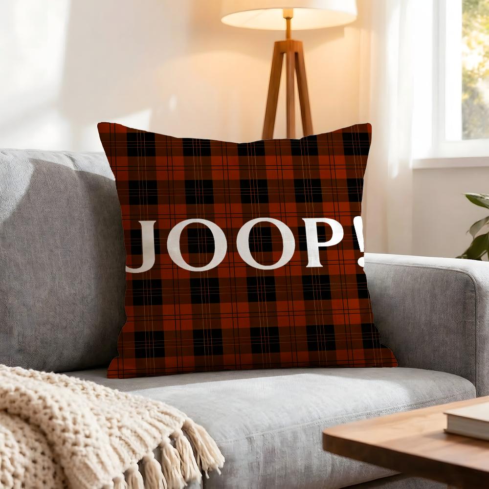 Brand Joop Cushion Cover 1Pcs Decorative Covers Soft Cushion Case For Sofa Couch Decor 40X40 45X45 Pillowcases