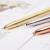 R6FF Metal Ballpoint Pen Business Signing Pen Twist Action Smooth to Write for Office School Hotel Reception
